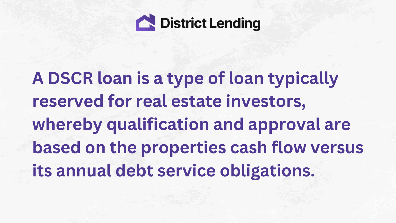 What is a DSCR Loan